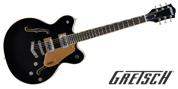 GRETSCH/G5622 Electromatic Double-Cut with V-Stoptail Black Gold