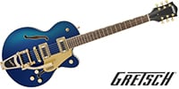 GRETSCH G5655TG Electromatic Center Block Jr. SC Azure Metallic