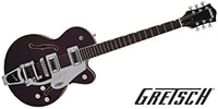 GRETSCH G5655T Electromatic Center Block Jr. SC Dark Cherry Metallic