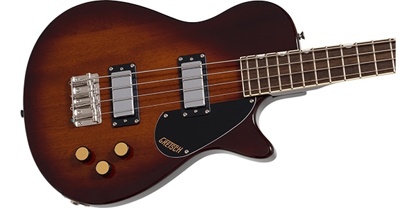 GRETSCH / Streamliner Jet Club Bass Single-Cut, L FB, Havana Burst画像2