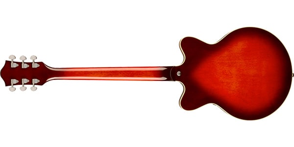 GRETSCH ( グレッチ ) / G2655 Streamliner Jr. Double-Cut V-Stoptail Claret Burst画像2