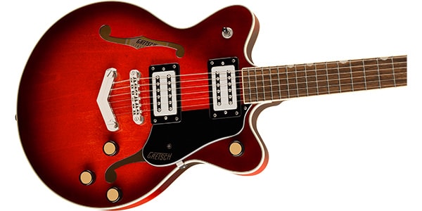 GRETSCH ( グレッチ ) / G2655 Streamliner Jr. Double-Cut V-Stoptail Claret Burst画像4