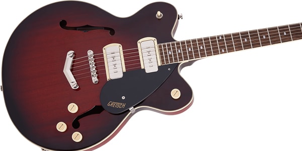 GRETSCH / G2622-P90 Streamliner Center Block w/V-Stoptail Claret Burst画像3