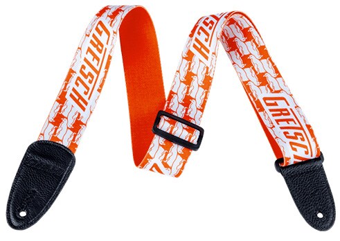 GRETSCH/Double Penguins Strap Orange / White