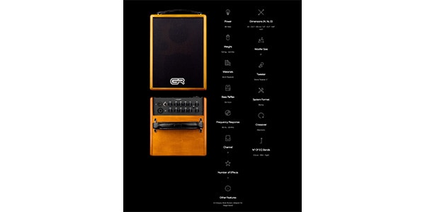 GR Guitar / WD Acoustic 5 アコースティック・ギターアンプ画像2