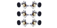 GROVER / H9718CAE Chrome with Ebony Buttons