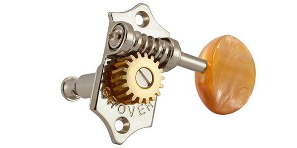 GROVER / V97-18NAA Nickel with Amber Buttons