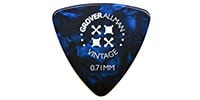 GROVER ALLMAN / Vintage Celluloid / Large Trianle / Blue / 0.71mm