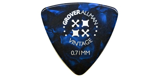 GROVER ALLMAN ( グローバーオールマン ) / Vintage Celluloid / Large Trianle / Blue / 0.71mm