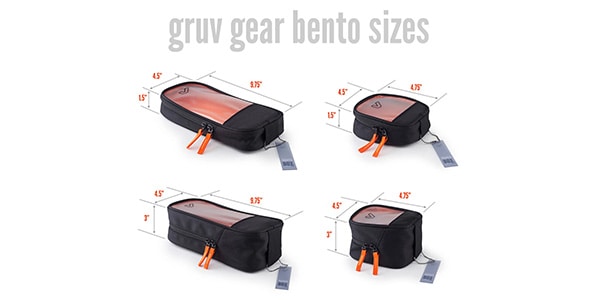 Gruv Gear ( グルーブギア )  / Bento Box Half Length Tall (Black)画像2