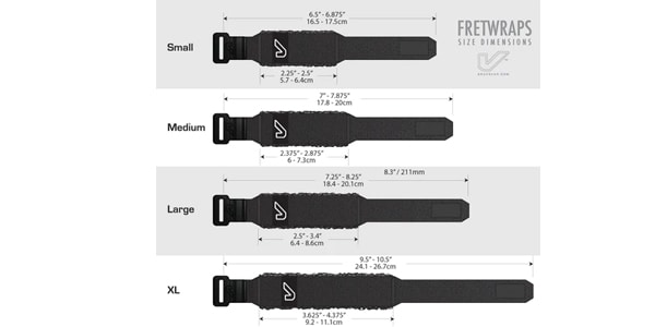 Gruv Gear ( グルーブギア )  / FretWraps Metallics 1-Pack Bronze, Medium画像4