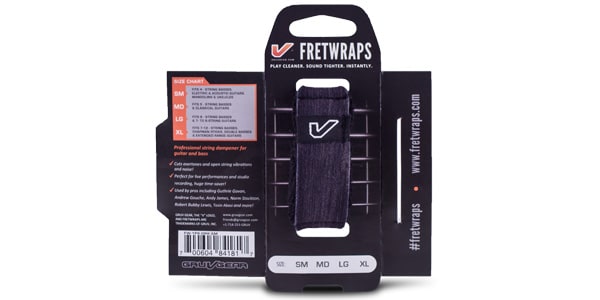 Gruv Gear / FretWraps String Muters Extra Large Ebony