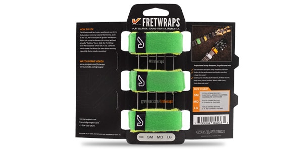 Gruv Gear / FretWraps String Muters Large Leaf 3Pack