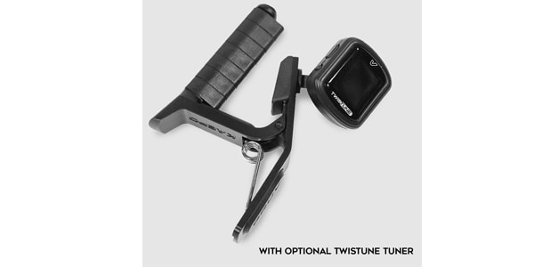 Gruv Gear / Kaepo Creative Tuning Guitar Capo + Twistune Tuner Black画像4