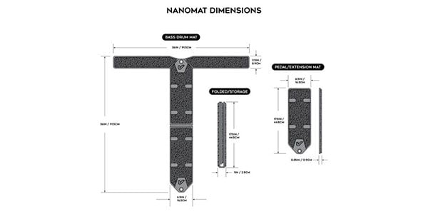 Gruv Gear / NanoMat Drum Mat Double Pedal画像6