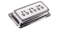 GUILD DeArmond Dynasonic Pickup Bridge Nickel/White