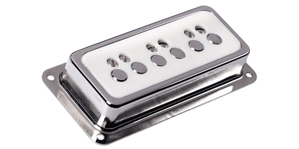 GUILD/DeArmond Dynasonic Pickup Bridge Nickel/White