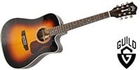 GUILD D-140CE Sunburst