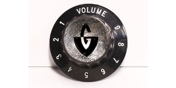 GUILD / Newark St. Collection Volume Knob Black Silver Top