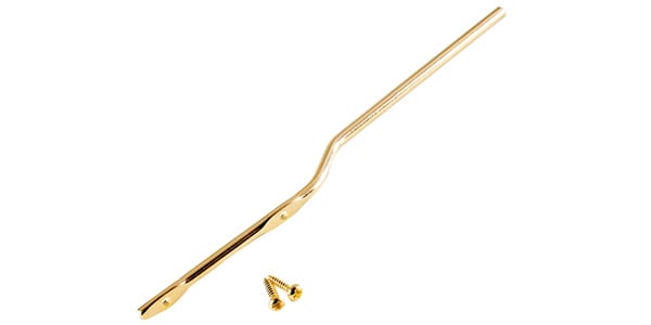 GUILD / RHYTHM CHIEF MOUNTING BAR W/SCREWS - GOLD
