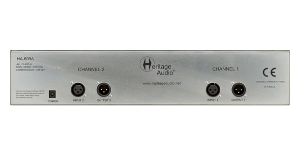 Heritage Audio ( ヘリテージオーディオ )  / HA-609A Elite画像2