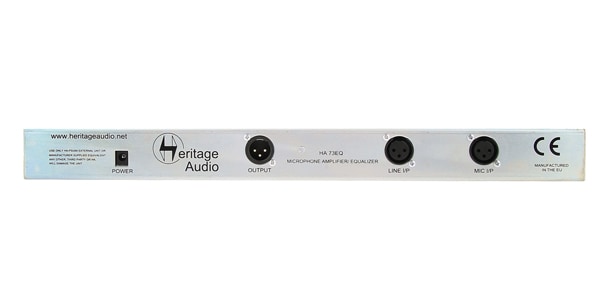 Heritage Audio ( ヘリテージオーディオ )  / HA73 EQ Elite画像3