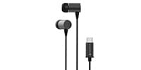  USB Type-C Stereo Earphone ガンメタル HR13085