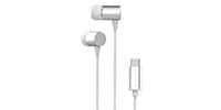  USB Type-C Stereo Earphone シルバー HR13086