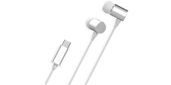 HACRAY / USB Type-C Stereo Earphone シルバー HR13086画像2