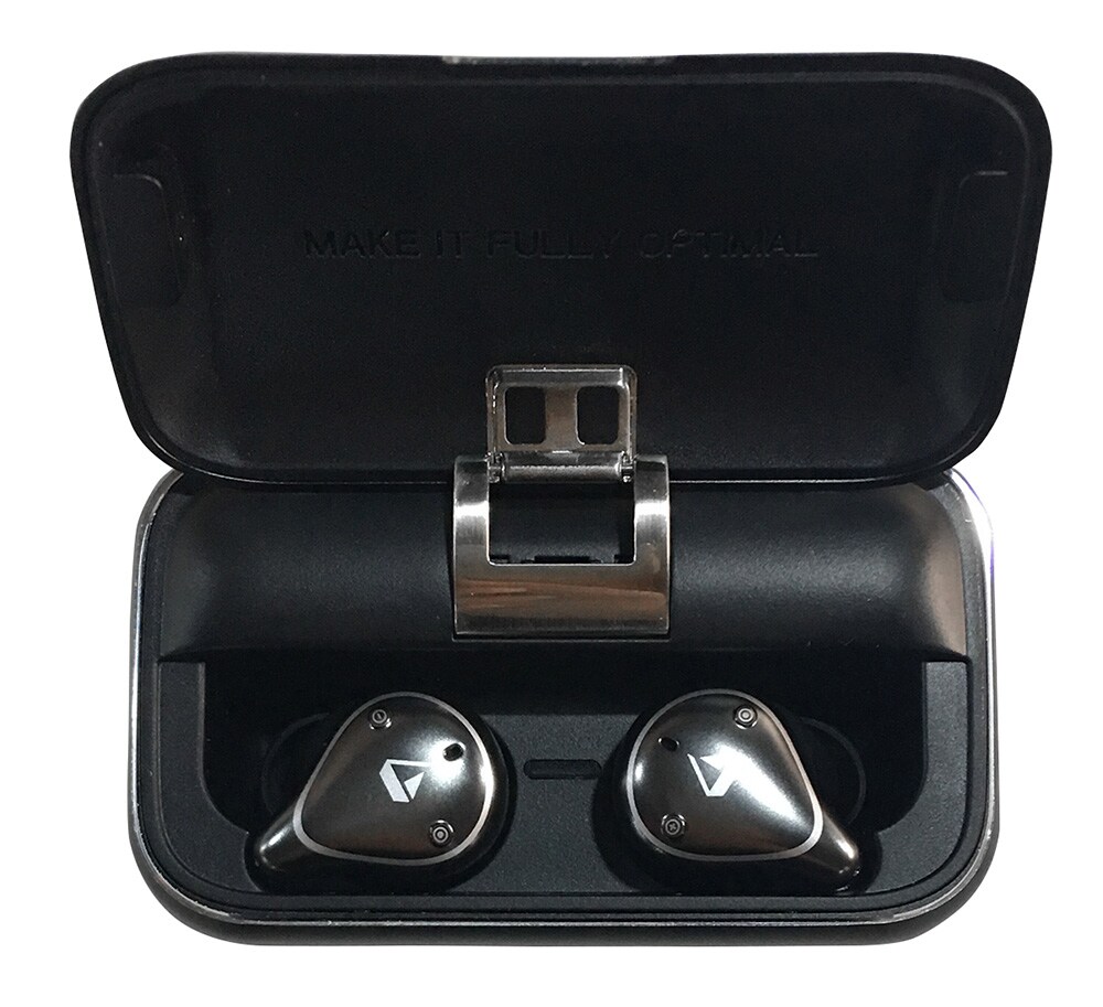 /W1 True wireless earphones Black【HR16368】