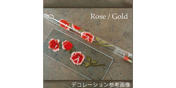 HALL CRYSTAL / FLUTE A Offset: Rose with Gold （ローズ/ゴールド）