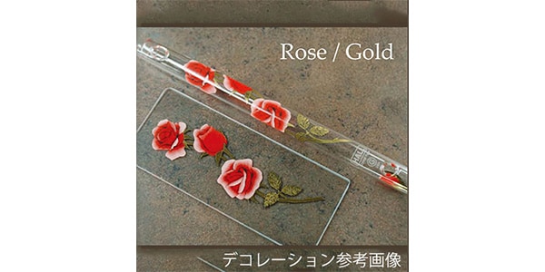HALL CRYSTAL / FLUTE D Offset: Rose with Gold （ローズ/ゴールド）