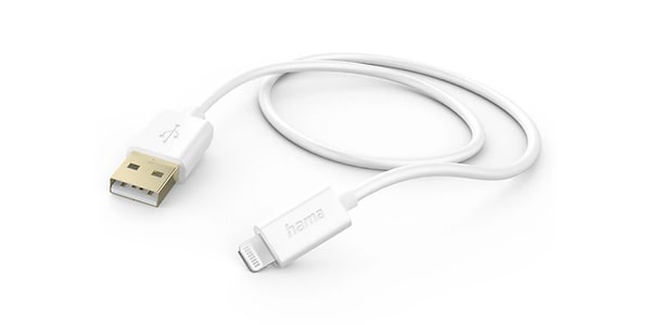 HAMA ( ハマ )  / USB2.0ケーブル Type-A to Lightning ホワイト 1.5m