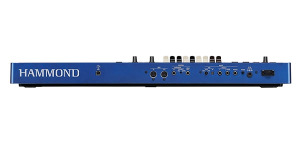 HAMMOND ( ハモンド ) M-solo ブルー ドローバーキーボード 送料