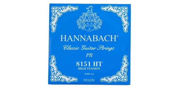 HANNABACH/8151HT -Silver Special Blue 1弦(E)-