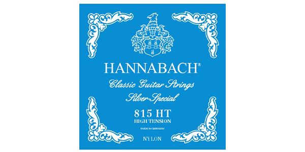 HANNABACH SET815HT BLUE クラシックギター弦セット ハイテンション