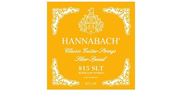 HANNABACH SET815SLT YELLOW クラッシックギター弦セット スーパーロー