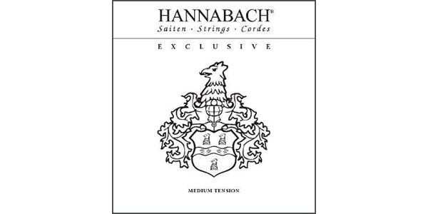 HANNABACH EXCLUSIVE MT クラシックギター弦セット ミディアムテンション