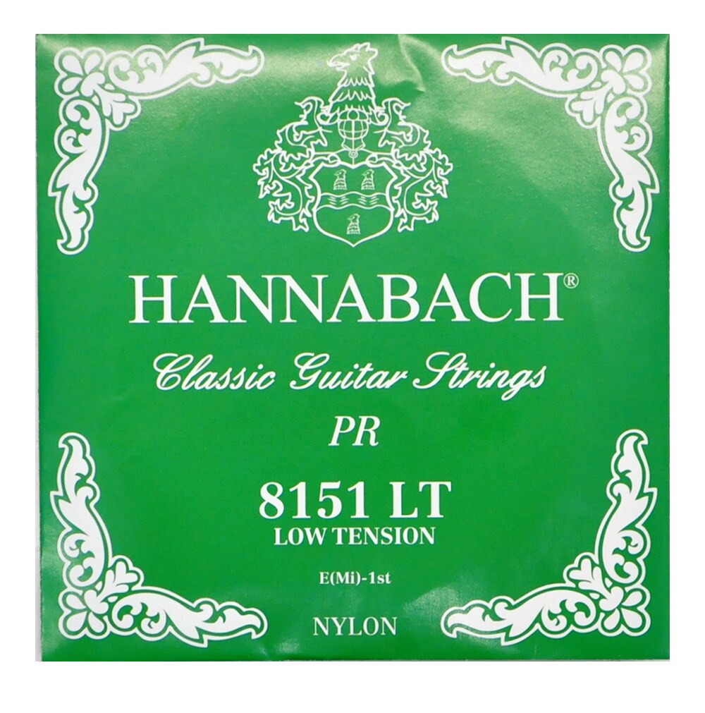 HANNABACH/8151LT -Silver Special Green 1弦(E)-