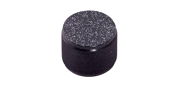 Haramis Musical Hardware ( ハラミスミュージカルハードウェア )  / Haramis Large Knurled, Black Sparkle - Single