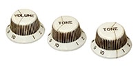 林商会 / 50's SC Heavy Relic Control knob White Set