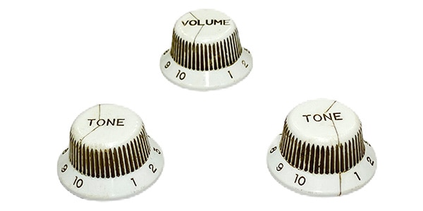 林商会 / 50&#39;s SC Heavy Relic Control knob White Set画像2