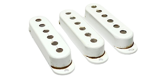 林商会 / 50&#39;s SC Relic Pickup cover White 3個セット画像2