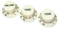 林商会 / 60's SC Relic Control knob Aged white Set