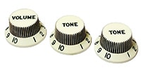 林商会 / 70's SC Heavy Relic Control knob Aged white Set