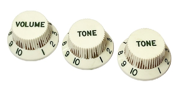 林商会 / 70&#39;s SC Relic Control knob Aged white Set