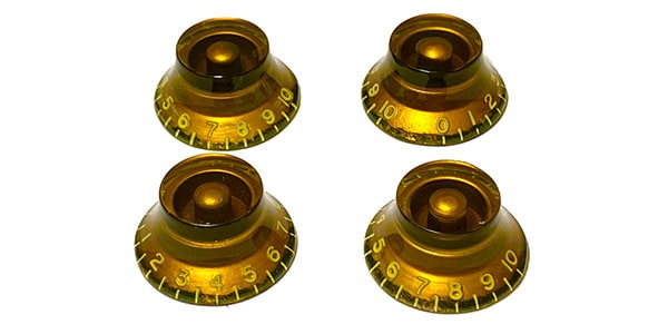 林商会 ( ハヤシショウカイ )  / Bell knob CAB Relic Gold Inch 4個セット