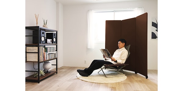 林製作所 ( ハヤシセイサクショ )  / オーディオルームパネル 3連セット ブラウン画像3