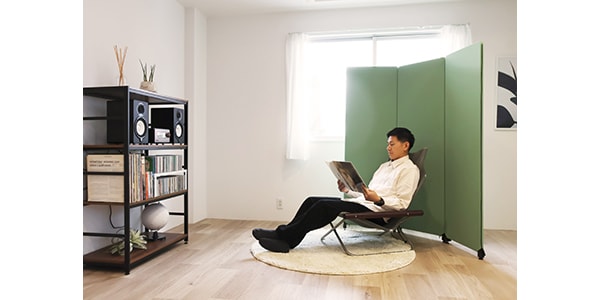 林製作所 ( ハヤシセイサクショ )  / オーディオルームパネル 3連セット グリーン画像3