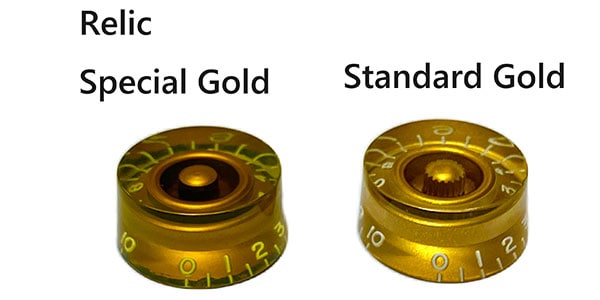 林商会 / Speed knob CAB Relic Gold Inch 4個セット画像4